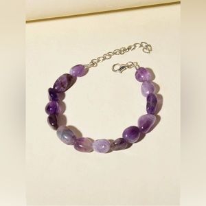 Amethyst Stone Meditation Bracelet